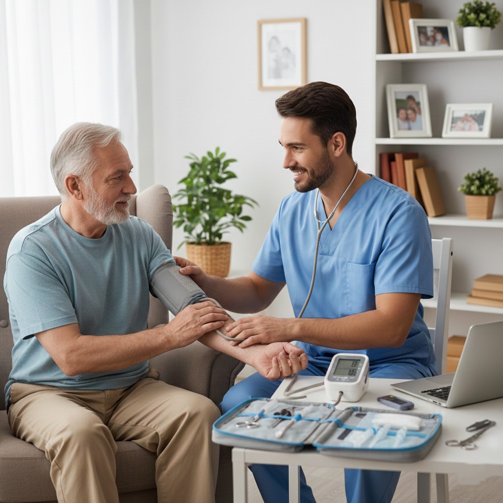 زيارة منزلية